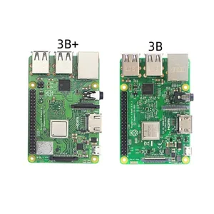 Stok Raspberry Pi 3 Model B + B Plus RS E14 Versi Broadcom 1.4GHz BCM2837B untuk Raspberry Pi 3 Raspberry Pi 3b + dengan WiFi BLT
