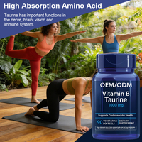 Capsules molles de vitamine B et de taurine OEM/ODM, antioxydant, augmente le métabolisme énergétique, améliore l'endurance physique et combat la fatigue