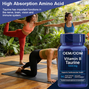 OEM/ODM Vitamine <span class=keywords><strong>B</strong></span> Taurine Softgels Antioxidanten Verhogen Energieverbruik Verbeteren Fysieke Uithoudingsvermogen en Bestrijden Vermoeidheid - Product Image 2