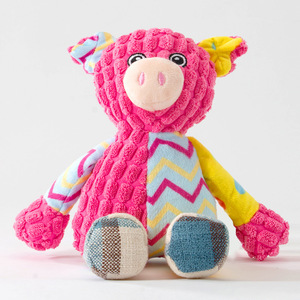 Factory Hot Sales Eco-Friendly Pet Durable Teeth Cleaning <b>Squeaker</b> Stuffed Plush Indoor Use Dog <b>Toys</b> - Product Image 5