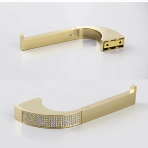 Aida Giá Đựng Giấy Cuộn Màu Vàng Giá Đựng Giấy Vệ Sinh Bằng Đồng Nguyên Khối Giá Đựng Giấy Cuộn Phong Cách Sang Trọng - Product Image 3