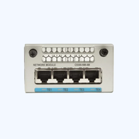 Modules CISCOS C9300-NM-4G, module réseau Ethernet Gigabit 4x1GE pour commutateurs de la série C9300, C9300-NM-4G