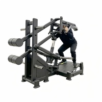Máquina de Sentadillas Super Hack Pro Power para Gimnasio, Equipo de Fitness Comercial para Entrenamiento de Cadera y Piernas