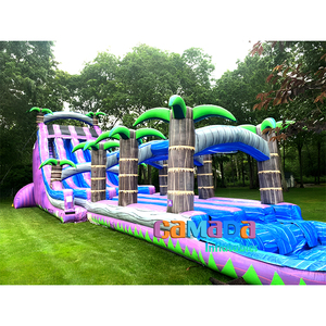 Summer Crazy Commercial Grade Inflatable <strong>Slide</strong> Waterslide with <strong>Pool</strong> the City slip n <strong>Slide</strong> for Adults