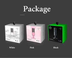 Micrófono para juegos con cable <span class=keywords><strong>Razer</strong></span> Seiren X Pink con puerto de audio de 3,5mm Micrófono de conferencia con reducción de ruido - Product Image 3