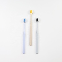 Brosse à dents réutilisable pour adultes à usage domestique, vente directe d'usine, brosse à dents avec manche en PP et logo personnalisé