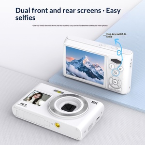 <span class=keywords><strong>Appareil</strong></span> <span class=keywords><strong>photo</strong></span> numérique 5k 80MP à double écran, Wifi, portable, <span class=keywords><strong>petit</strong></span>, point-and-shoot, avec zoom 18x pour enfants, adolescents, adultes, débutants - Product Image 4