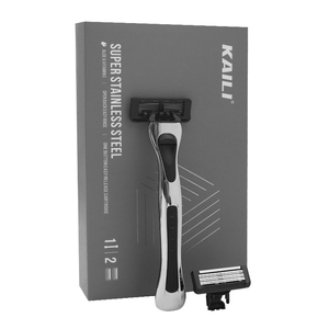 Cuchillas de Repuesto Metálicas de Alta Calidad para Afeitadora Masculina, 6 Cuchillas, KL-S604LO - Product Image 1