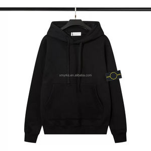 Sweat-shirt de sport à manches longues surdimensionné en <span class=keywords><strong>coton</strong></span> 100% personnalisé 2026, style décontracté, pour homme - Product Image 5