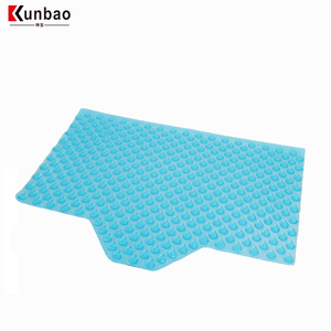 เมมโมรี่โฟมเย็นโพลียูรีเทนสีฟ้าแบบกำหนดเองสำหรับหมอนรองคอนทัวร์หมอนรองคอ - Product Image 5