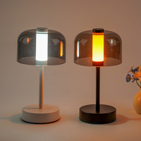 Lampe de table rétro à commande tactile sans paliers, trois couleurs, à intensité variable, de haute qualité, pour chambre à coucher, chambre d'enfant, salle de jeux, lampe de table LED