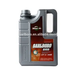 Car Lubricants API SJ SAE 5W30 10W30 10W40 15W40 5w30 Engine Oil Semi Synthetic Gasoline Engine Motor Oil