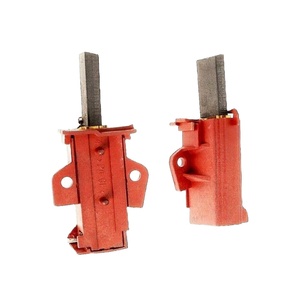 AIS136 31 balais de charbon avec supports pour machines à laver <span class=keywords><strong>Hoover</strong></span> moteurs de semelle 49028931 moteur de lave-glace brosse de charbon - Product Image 1