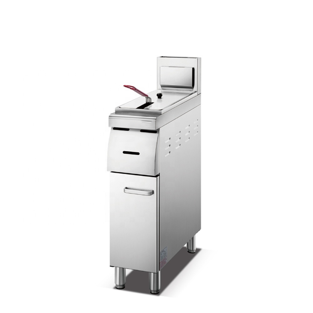 industrial gas chip fryer machine