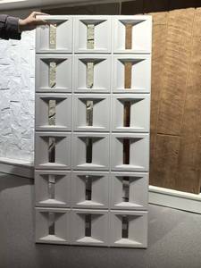 Panneau PU Triomphe, composant de <span class=keywords><strong>brique</strong></span> creuse, décoration murale artistique pour porte, style célébrité d'Internet - Product Image 3