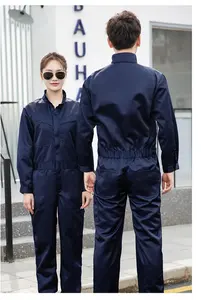 Workwear Work Clothes Overall Coverall For Men Work Wear Hi Vis Working Uniform Construction Suit Cotton Carton OEM Service