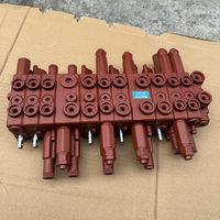 Vanne de distribution hydraulique principale pour micro-excavatrices Kubota 15, Longgong 17, Temporary Labor 16, Lovol 18