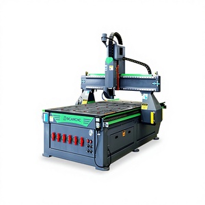 เครื่องเราเตอร์ซีเอ็นซี 3 แกน ระดับมืออาชีพ รุ่น Madera 1325 มอเตอร์ญี่ปุ่นยี่ห้อ Yaskawa เดี่ยว สำหรับงานไม้เนื้อแข็ง เฟอร์นิเจอร์ บานตู้ Syntec - Product Image 1