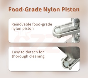 Máquina Comercial <span class=keywords><strong>de</strong></span> <span class=keywords><strong>Churros</strong></span> <span class=keywords><strong>de</strong></span> Leche y Crema <span class=keywords><strong>de</strong></span> 1.8L, Máquina Española para Rellenar <span class=keywords><strong>Churros</strong></span>, Fácil Operación, Máquina Manual para Rellenar <span class=keywords><strong>Churros</strong></span> y Donuts - Product Image 2