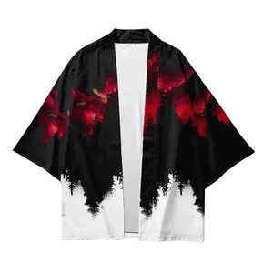 Cetak sublimasi kustom kimono yukata Jepang cosplay tradisional onsen Pria Wanita