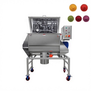 Piccola Macchina Miscelatrice a Nastro per Laboratorio |   Miscelatore per Polveri in Acciaio Inox da 50L 100L 200L per Proteine e Spezie - Product Image 2