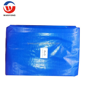 LINYI MILLION Usine de Chine Pas Cher <span class=keywords><strong>Prix</strong></span> 120gsm PE Bâche Couleur Bleue Bâche Imperméable PE Enduit Pe Bâche Couverture - Product Image 6