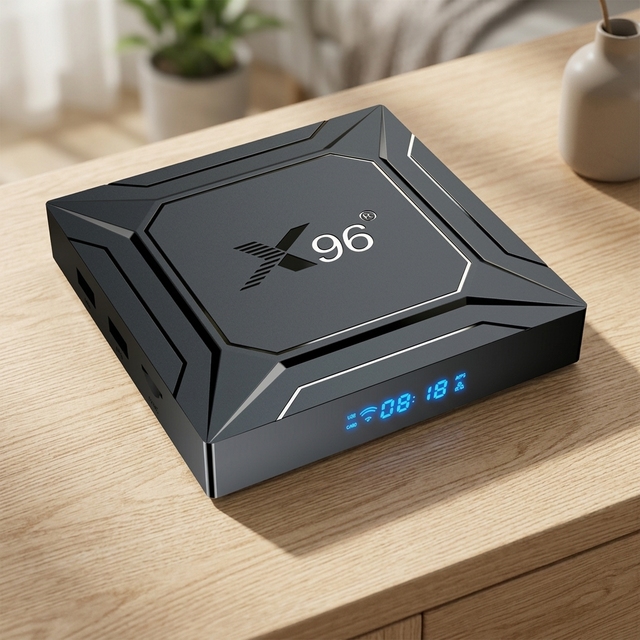 Factory New TV Box Android 14 X96 M200 Amlogic S905X5M Dual Wi-Fi 6 BT5 Android Tv Box Quad Core 2G/16G 4k Smart Set Top Box