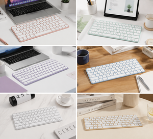 คีย์บอร์ด Original Magic Keyboard A2450 สำหรับ iMac และ Mac มือสองของแท้ มีหลายสีให้เลือก (สีเขียว) – เกรด A - Product Image 3