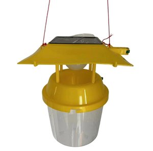 Physical Pest Control Solar <b>UV</b> <b>Light</b> Insect Trap for Organic Farming and Orchard Protection - Product Image 1