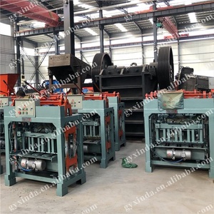 Low Operating Cost Semi-Automatic Concrete <strong>Block</strong> <strong>Making</strong> <strong>Machine</strong> <strong>Vibration</strong> Molding Hollow Brick <strong>Machine</strong> Paver Machinery - Product Image 2