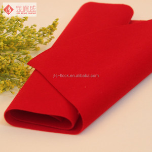 <span class=keywords><strong>precio</strong></span> de fábrica Caja de joyería de terciopelo suave tela de flocado Material RPET pelusa de algodón flocado Material - Product Image 2