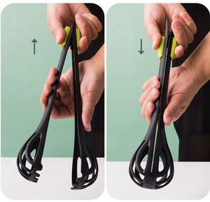 Batidor de Nylon Multifuncional, Soporte para Alimentos de Doble Uso, Batidor Manual, Utensilio de Cocina Creativo para Repostería - Product Image 5