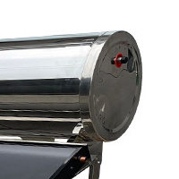 China 400L Calentador de agua <span class=keywords><strong>solar</strong></span> en la azotea OEM Panel plano híbrido térmico privado con <span class=keywords><strong>tubo</strong></span> de cobre Aplicación al aire libre - Product Image 5