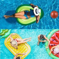 Bouée gonflable géante en PVC en forme d'avocat pour enfants, conforme aux normes UE et USA, taille personnalisable, pour faire la vague !