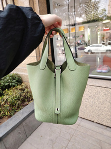 <span class=keywords><strong>Borsa</strong></span> a secchiello impermeabile con chiusura aperta con motivo a litchi per <span class=keywords><strong>donna</strong></span> 2025 nuova tendenza alla moda di fascia alta, <span class=keywords><strong>piccola</strong></span> e Versatile - Product Image 6