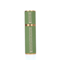 Parfum Atomiseur Atomiseur Fond Recharge Rechargeables Bouteille Pochette En Cuir pour Mini Parfum Vaporisateur Atomiseur Bouteille 10 Ml