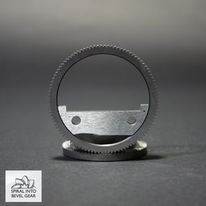 โมดูลเกียร์เดือยเหล็ก1ชิ้นส่วนมาตรฐาน JIS ได้รับการรับรอง ISO9001 - Product Image 4