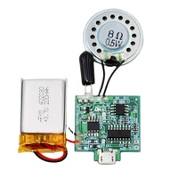 Module sonore MP3 enregistrable à capteur de lumière, puce sonore téléchargeable par USB pour boîte d'emballage ou boîte à musique DIY