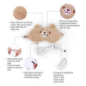 <span class=keywords><strong>Chauffe</strong></span>-main électrique Portable et ensemble de masque chauffant pour les yeux pour l'hiver et l'extérieur - Product Image 4