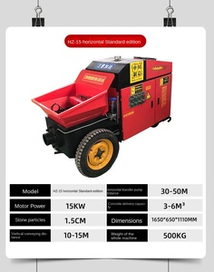 コンクリートポンプトラック取り付けコンクリートポンプ小型コンクリートポンプトラック中国工場 - Product Image 5