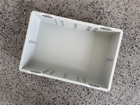 Caisse en plastique PP HDPE empilable et épaissie 600x400x148mm, conteneurs de stockage verticaux