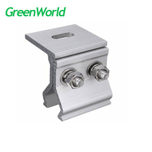 Kit de pince solaire en aluminium à bas <span class=keywords><strong>prix</strong></span> pince d'extrémité de montage de panneau solaire - Product Image 3