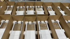 Açık duvar otomatik kapanış için alüminyum köpek kapı manyetik kapaklar dayanıklı ve küçük orta ve büyük evcil hayvanlar için <span class=keywords><strong>Pet</strong></span> güvenli - Product Image 5