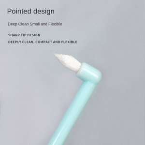 Brosse à dents pour animaux de compagnie (chats et chiens) – Nettoyage buccal – Mini Macaron Pointu - Product Image 4