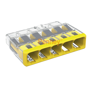 ขั้วต่อทองแดงแบบคอมแพค WAGOS 2773 ซีรีส์ 2/3/4/<span class=keywords><strong>5</strong></span>/6/8 ขั้ว รุ่น 2773-402/403/404/405/406/408 สำหรับไฟ LED กำลังไฟสูง มาตรฐาน IP66 - Product Image 4