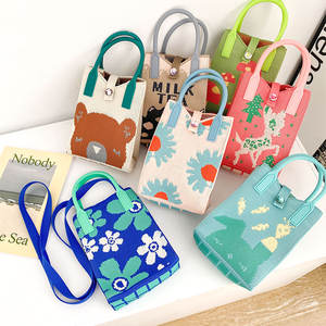 Nuova borsa coreana personalizzata Tote Bag Casual <span class=keywords><strong>per</strong></span> telefono <span class=keywords><strong>cellulare</strong></span> girasole - Product Image 6