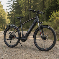 Vélo de montagne électrique Mythos E20B505, double moteur, 9 vitesses, alliage d'aluminium, 27,5*18,1 pouces
