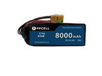 Полуполимерная литий-ионная батарея 6S 22.2V 10000mAh с высокой плотностью энергии, подходит для сельскохозяйственных дронов