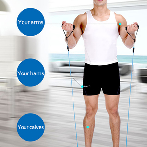 Онлайн оборудование для домашнего фитнеса, тренажерного зала, комплект из 11 эластичных лент из латекса - Product Image 2