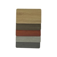 Panneaux muraux décoratifs modernes en PVC et placage de bois de bambou écologique pour salle de bain et salon, installation rapide